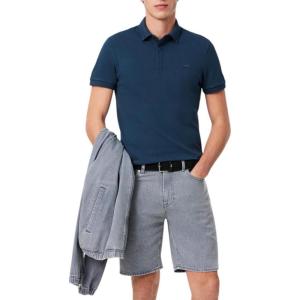 imageLacoste Mens Stretch Cotton Paris PoloDark Navy Blue