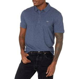 imageLacoste Mens Stretch Cotton Paris PoloHeather Nebula