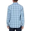 imageLacoste Mens Check Print Stretch ShirtRill  Limestone   Gipsy Blue