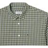 imageLacoste Mens Core Collection Regular Fit Short Sleeve Checked ShirtKhaki Check