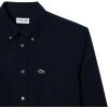 imageLacoste Mens Long Sleeve Regular Fit Button Down Solid Oxford ShirtAbimesAbimes