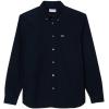 imageLacoste Mens Long Sleeve Regular Fit Button Down Solid Oxford ShirtAbimesAbimes