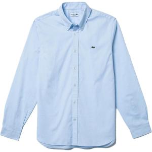 imageLacoste Mens Regular Fit Cotton ShirtBlue