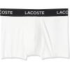 imageLacoste Mens Cotton Stretch Essentials Trunks 7PackBlackWhiteShadow Grey