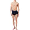 imageLacoste Mens Cotton Stretch Tricolor Waistband Trunks 3PackNavy BlueGreenRed