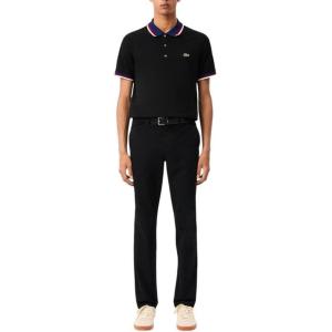 imageLacoste Mens Core Collection Slim Fit Stretch Cotton Chino PantBlack