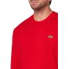 imageLacoste Mens Carded Wool Crew Neck SweaterRed