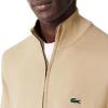 imageLacoste Mens Core Collection Regular Fit Turtle Neck Long Sleeve Classic Sweater Viennese Medium