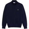 imageLacoste Mens Core Collection Regular Fit Turtle Neck Long Sleeve Classic SweaterNavy Blue