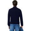 imageLacoste Mens Core Collection Regular Fit Turtle Neck Long Sleeve Classic SweaterNavy Blue
