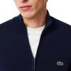 imageLacoste Mens Core Collection Regular Fit Turtle Neck Long Sleeve Classic SweaterNavy Blue
