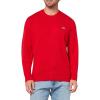 imageLacoste Mens Carded Wool Crew Neck SweaterRed