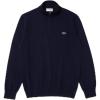 imageLacoste Mens Long Sleeve QuarterZip High Neck SweaterFoudre Chine