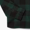 imageLacoste Mens Long Sleeve Checked Gingham ButtonDown ShirtBlackSinople