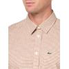 imageLacoste Mens Long Sleeve Checked Gingham ButtonDown ShirtViennese Popeline