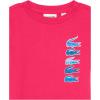 imageLacoste Baby Girls Short Sleeve Stacked Timeline Croc TShirtSpinelle