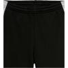 imageLacoste Boys Striped Organic Cotton ShortsNoirArgent Chine
