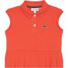imageLacoste Girls Sleeveless Polo Dress with Skirt PleatingWatermelon