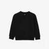 imageLacoste Kids 80s Croc Fleece CrewneckBlack