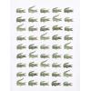 imageLacoste Multi Print Croc TShirtBlanc
