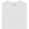 imageLacoste Short Sleeve Globe Graphic TShirtBlanc