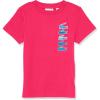 imageLacoste Baby Girls Short Sleeve Stacked Timeline Croc TShirtSpinelle