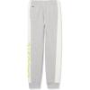 imageLacoste Boys Organic Cotton Blend SweatpantsSilver ChineWhite