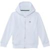 imageLacoste Kids Boy Classic Full Zip Fleece Sweatshirt MmPhoenix Blue