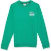 imageLacoste Kids Long Sleeve MultiLogo Crewneck SweatshirtGreenfinch