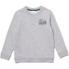 imageLacoste Kids Long Sleeve MultiLogo Crewneck SweatshirtSilver Grey Chine