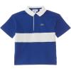 imageLacoste Oversized Short Sleeve Color Blocked Polo ShirtCaptainFlour
