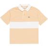 imageLacoste Oversized Short Sleeve Color Blocked Polo ShirtCroissantFlour