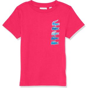 imageLacoste Baby Girls Short Sleeve Stacked Timeline Croc TShirtSpinelle