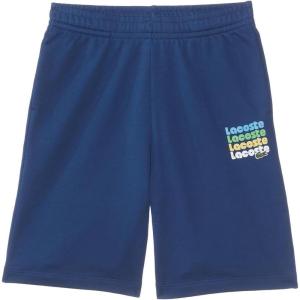 imageLacoste Boys Colorful Wording Graphic Drawstring ShortsGlobe