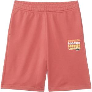 imageLacoste Boys Colorful Wording Graphic Drawstring ShortsSierra Red