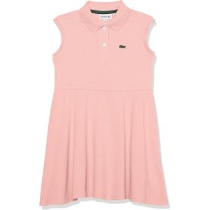 imageLacoste Girls Sleeveless Polo Dress with Skirt PleatingWaterlily