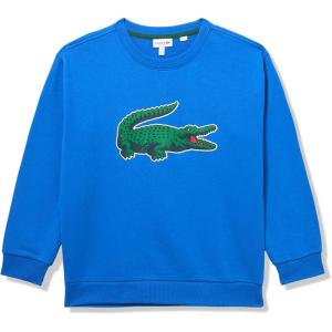 imageLacoste Kids 80s Croc Fleece CrewneckLadigue