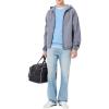 imageLacoste Mens 5 Pocket Straight Cut Indigo Jeans Washed Bleach 3334