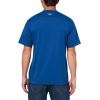imageLacoste Mens Crew Neck Short Sleeve Classic Fit Branding TShirtFrance Blue