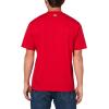 imageLacoste Mens Crew Neck Short Sleeve Classic Fit Branding TShirtRed