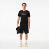 imageLacoste Mens Ultra Dry XXL Logo Sport TShirtBlackExpresso
