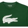imageLacoste Mens Ultra Dry XXL Logo Sport TShirtGreenFlour