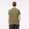 imageLacoste Mens Ultra Dry XXL Logo Sport TShirtKhakiBlack