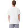 imageLacoste Regular Fit Short Sleeve Crew Neck Tee Shirt WLarge Croc Graphic on The Front of The ChestWhite