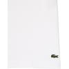 imageLacoste Regular Fit Short Sleeve Crew Neck Tee Shirt WLarge Croc Graphic on The Front of The ChestWhite