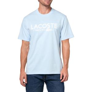imageLacoste Mens Crew Neck Short Sleeve Classic Fit Branding TShirtRill