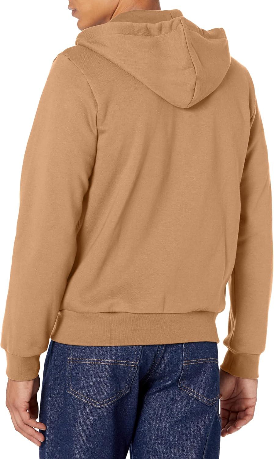imageLacoste Mens Kangaroo Pocket ColorBlock SweatshirtCookie