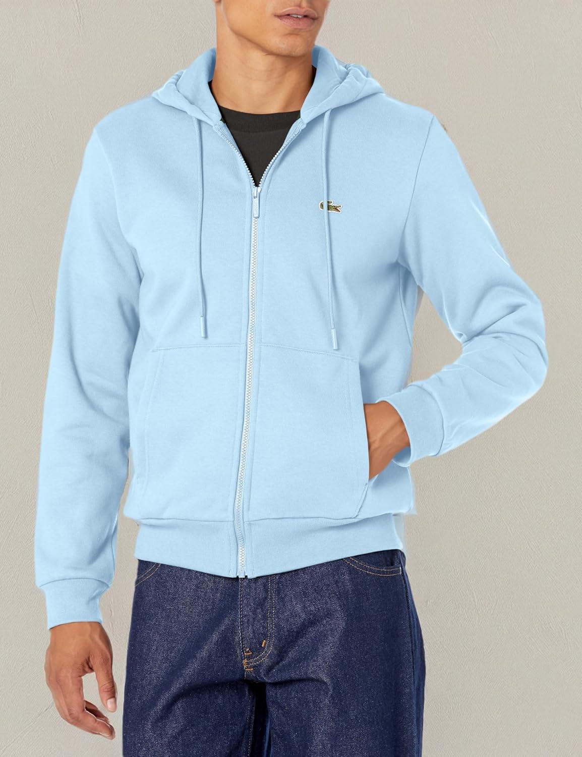 imageLacoste Mens Kangaroo Pocket ColorBlock SweatshirtPanorama