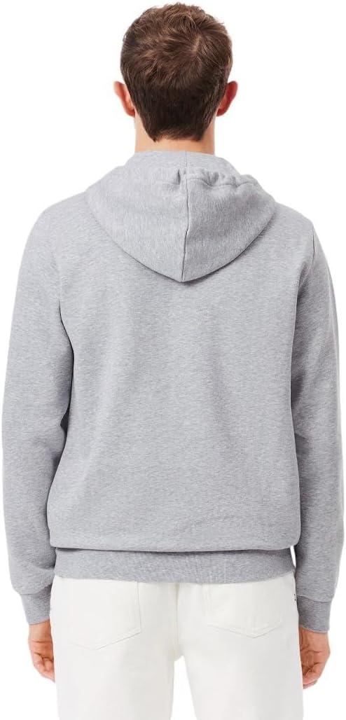 imageLacoste Mens Ls Solid Full ZipArgent Chine