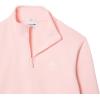 imageLacoste Mens High Neck Zipped SweatshirtFlamingo Pink